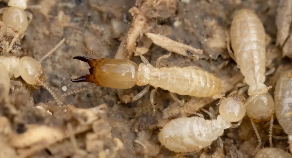 close up of subterranean eastern termite