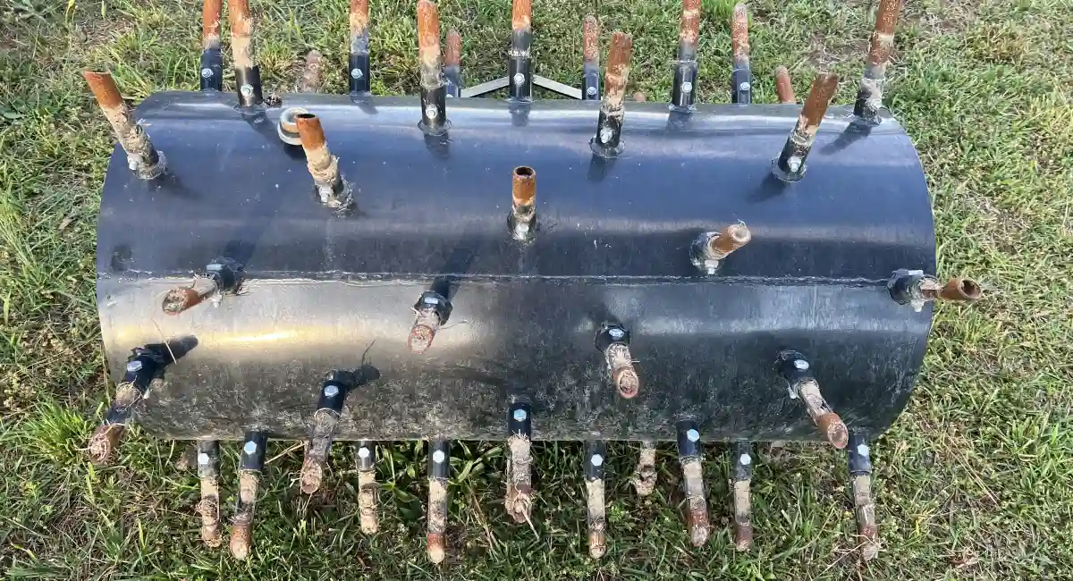 A core soil aerator