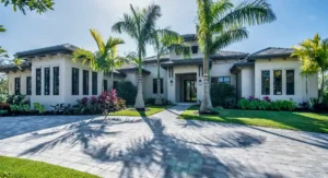 stunning home with grand entrance