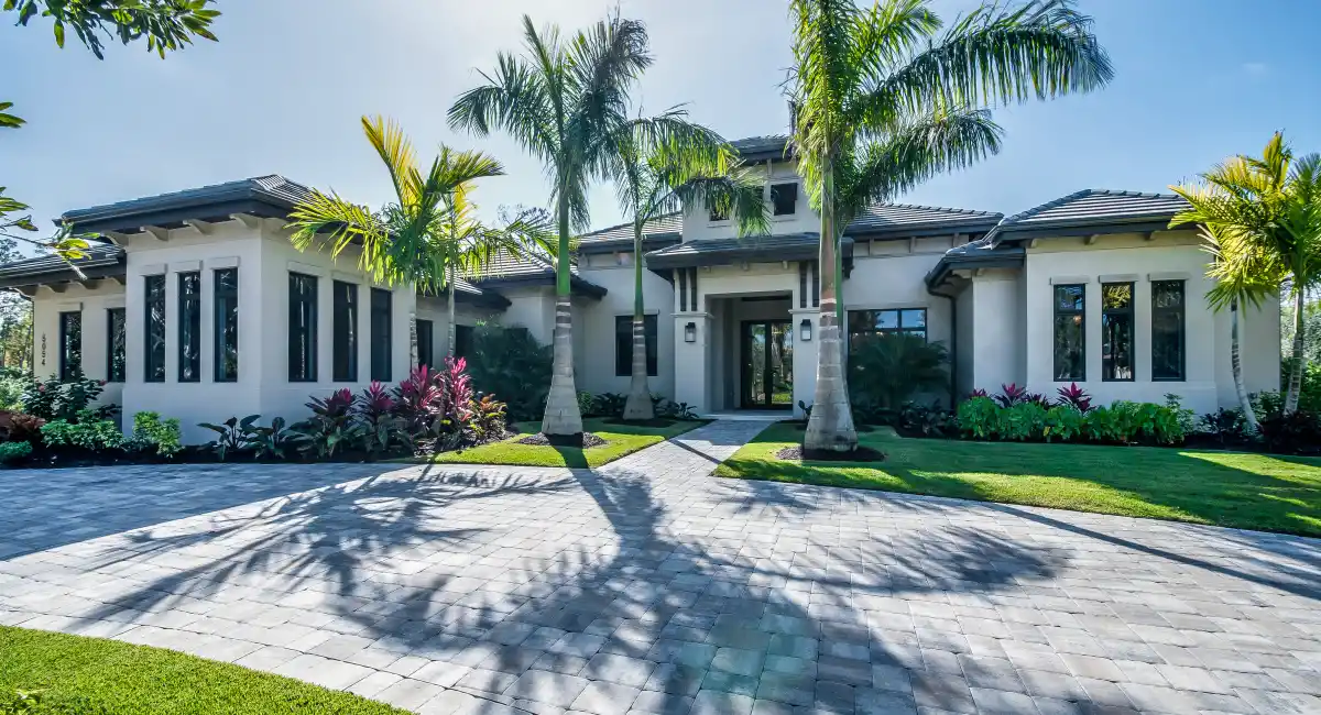 stunning home with grand entrance