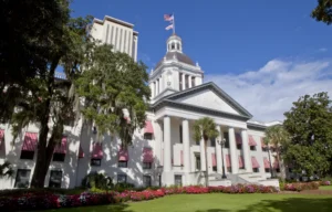 view of florida state capitol